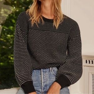 Summersalt The Luxe Cashmere Blend Mix Stitch Sweater - Size Small